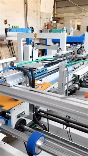 High-Speed Automatic Joint Folder Gluer Ab Gluer Machine#foldergluer