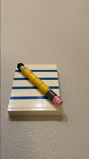 A LEGO Pencil and paper | How to build