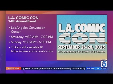 L.A. Comic Con is back!