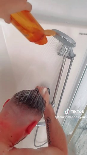 he may tell me off for posting this 😭😂 #holiday #shampooing #boyfriend #annoyinggirfriend #fyp