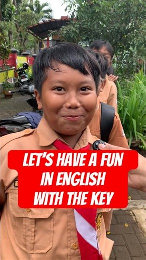 Learning English is fun