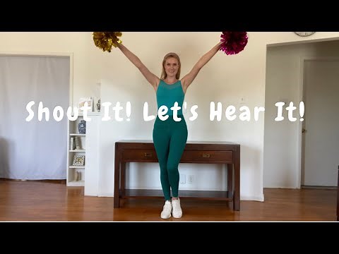 Shout it! Let's hear it! Cheer - Cheerleading for Kids