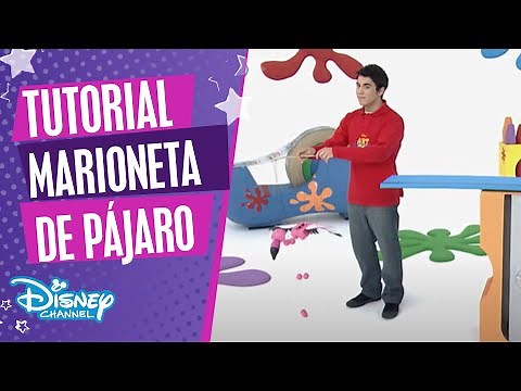 Art Attack: Pájaro marioneta | Disney Channel Oficial
