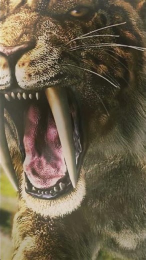 History Of [Saber Tooth Tiger🐅😱] #fypviralシ #fypシ #viral #history #sabertoothtiger