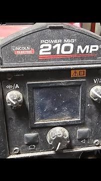 Troubleshooting Lincoln Power Mig 210 MP