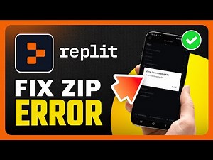 Fix "Error Downloading File" – Replit "Download as ZIP" Not Working (Easy Guide)