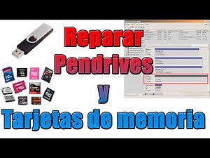 Cómo REPARAR 🔧 PENDRIVE (memorias USB) y TARJETAS DE MEMORIA con problemas por software