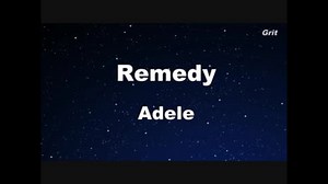 Remedy - Adele Karaoke【With Guide Melody】