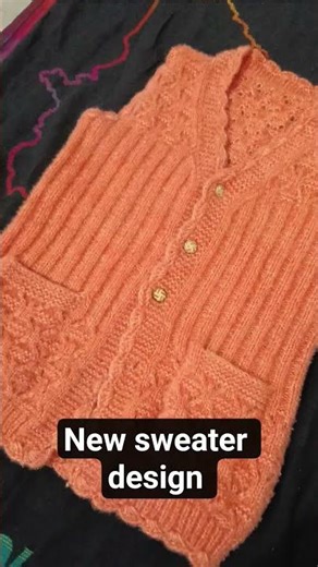 new sweater design #new #trending #knittig #sweaterdesign