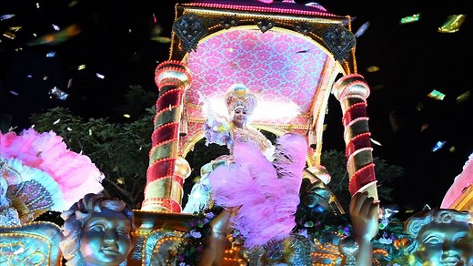 Costa Ricans gathered to watch a colorful and bright parade as hundreds celebrated the Festival of Light in the country's capital San Jose on Saturday. | CGTN