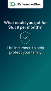 $6.38 may go farther than you think! Request a quote today and see how much you could be paying for coverage. The $6.38 per month premium is for a plan with a benefit of $2,000 for a 45 year old female. Premiums may vary based on age, gender, carrier and certain other factors. Plans may have a graded death benefit for an initial period of time. Premiums are billed monthly. | Lifeinsurancedirect.com