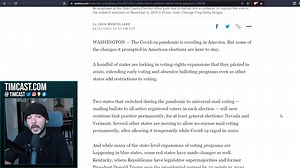 Biden Has Declared THE PANDEMIC IS OVER In National Interview, MANDATES & Voting Changes Should END | Tim Pool