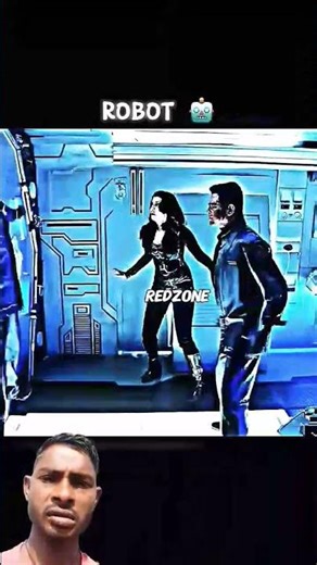 Robot 🤖 catching redchip 🔥 crazy moment 👻 Rajnikanth 🔥#robot​ #viral​ #shrot #trending