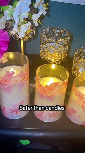 Looking for a safer alternative to candles. These light up candles are amazing and look so realistic