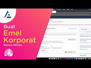 Cara Mudah Buat Emel Korporat (Corporate Email) di cPanel | Bahasa Melayu