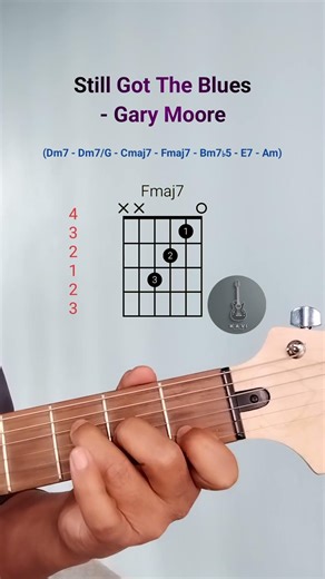 Still Got The Blues - Gary Moore | Chords | Fingerpicking Pattern | #xaviguitar