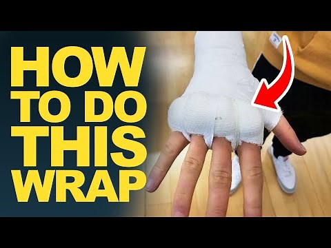 How to Gauze Wrapping your Own hands for Boxing
