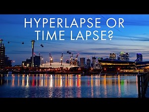 Hyperlapse vs Time Lapse with Drone or Traditional Camera, Ultimate Tutorial