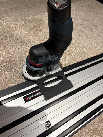 Bosch Router GKF 12V-8 Guide Rail Adapter for Einhell Guide Rail - Etsy Canada