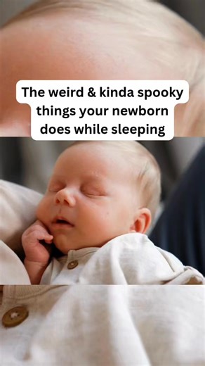 newborn does while sleeping (and why it’s all totally normal) Newborn sleep is like a mystery show — you never know what weird thing will happen next, and honestly, it can freak you out. But heads up: most of it isn’t dangerous, just your baby’s little body figuring stuff out. Here’s the tea: 1. Grunting like a tiny piglet 🐷 — Yep, newborns sound weird because their lungs and airways are still getting used to the world. 2. Sudden flail fest (Moro reflex) 🙌 — Baby just decided they’re falling o