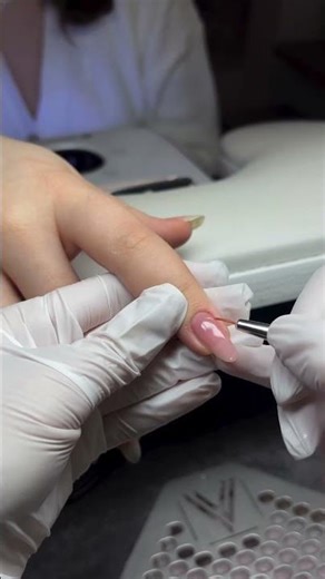 Simple Nail Jelly Gel Tutorial Manicure process