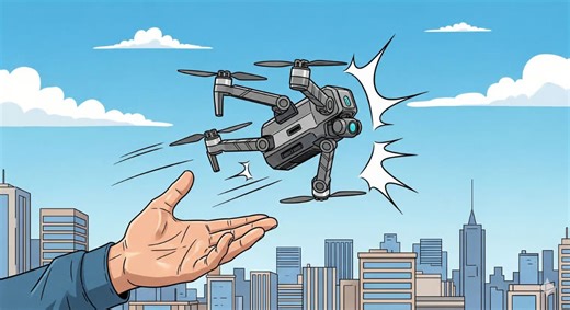 This pocket-sized drone can fly even when thrown at full speed - Futura-Sciences