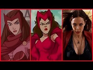 Scarlet Witch Evolution in Movies & Cartoons (2018)