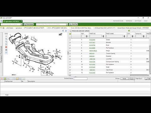 How to get John Deere Parts Advisor 2020 Full Software and Instructions
