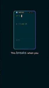Your Python if statement is lying: and/or return values, not booleans