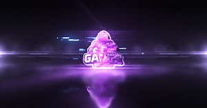 Dynamic Glitch and Light Logo Reveal Opener