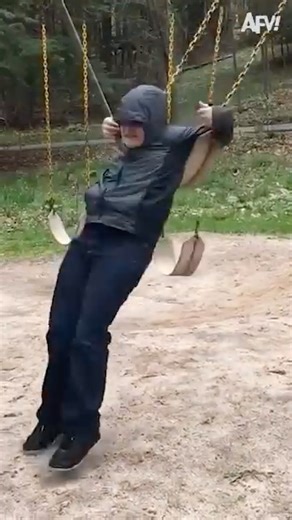 101K views · 1.7K reactions | Swings are fun until they aren't  | America's Funniest Home Videos | Facebook