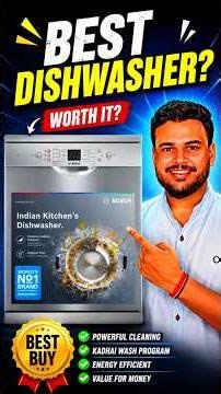 🔥 Best Dishwasher in India | Best Dishwasher for Indian Kitchen