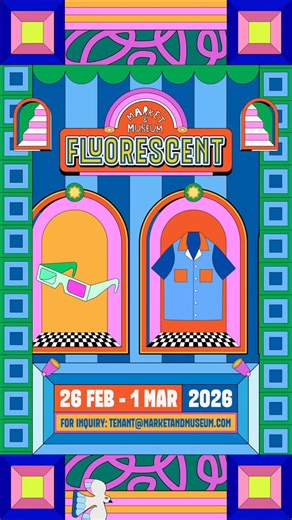 Market & Museum on Instagram: "Retail fashion brands, ready to shine brighter? ✨⚡ Market & Museum: FLUORESCENT is calling you. A bold, high-energy bazaar where style meets striking colors, statement visuals, and a crowd that loves to stand out. 🟩🟧🟪🌐 Here’s how to join us: 🏷️ TAG AKUN BRAND kamu di kolom komentar ATAU Kirimkan BRAND PROFILE dan BOOTH DESIGN ke email tenant@marketandmuseum.com dengan subject “MM FLUORESCENT”. Team Market & Museum akan melakukan kurasi dan menghubungi brand ya
