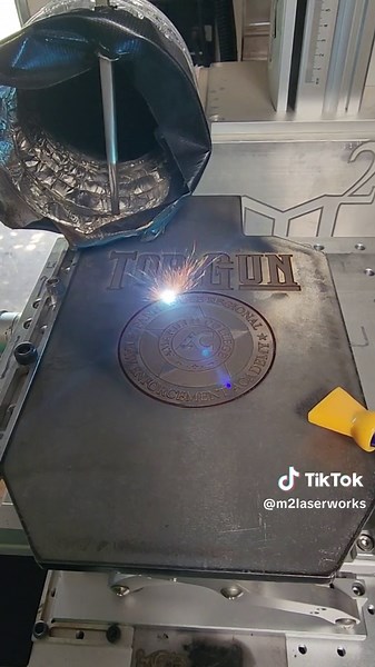 Sometimes the laser just makes ridiculous noises...lol #laserengraving #fiberlaser #asmr