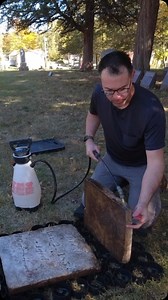 13K views · 542 reactions | Nature lends us her stones直for our memorials益, and in time, reclaims them as her own. | Millennial Stone Cleaner | Facebook