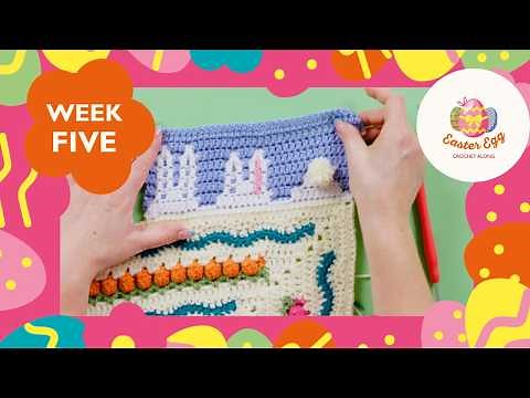 Sirdar Easter Egg Blanket Crochet Along: Week 5 - Bob-tailed Bunnies & Cute Little Chicks
