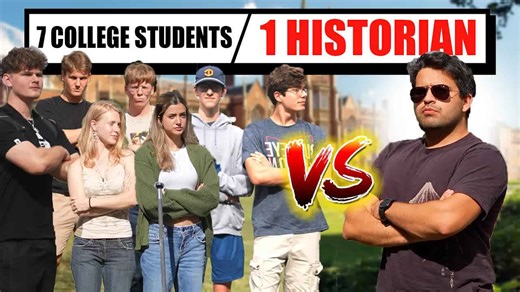 Historian vs college students! Who knows more?
