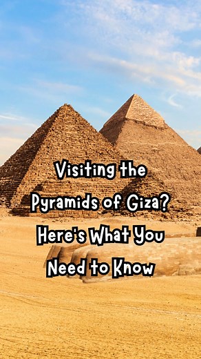 🗺️ The Pyramids of Giza - Everything You Need to Know Insider Tips! 🏜️✨ Planning your visit to Egypt’s most iconic landmark? This reel walks you through the essentials - from ticket options and best visiting hours to what it really feels like standing at the foot of the Great Pyramid. ✔️ Best time to go (and how to avoid the crowds) ✔️ What to wear in the desert heat ✔️ Entrance fees extra costs you should expect ✔️ Hidden spots for the best photos ✔️ Little travel tips I wish I knew earlier I