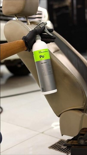 How to clean car leather seat #cardetailing #detailing #shorts