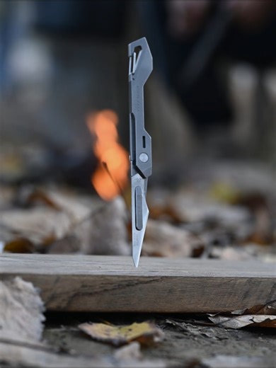 ⚡Titaner Shrike: The 5-in-1 Keychain Multi-Tool Knife is now live on Kickstarter! 🐦‍🔥● Triple-Stage Precision Damping Safety Lock: Ensures robust protection during use. 🐉● Zero-Contact Titanium Armor Structure: Prevents blade friction entirely, maintaining long-lasting sharpness. 🪐● Replaceable Universal Standard Blades & Surgical Blades. ☄️● Reinforced Tool Head at the End Built-in Mini Nail File: Easily tackles daily minor issues. 🌌● Personalized Upgrades: Quick-Mount System Tritium Night