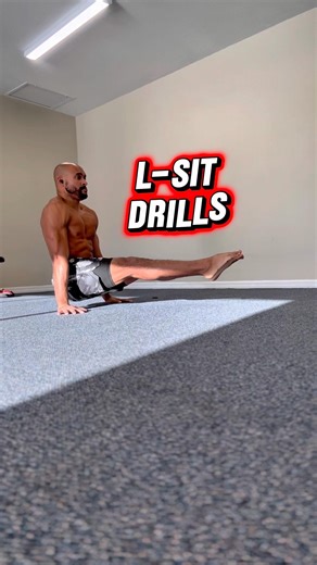 L-Sit Drills to Build Elite Core Strength (3 Progressions Beginners Can Start Today) re-edit part 1