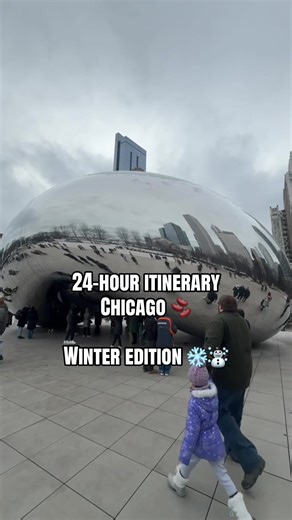 24-hour itinerary in Chicago Winter Edition ❄️ We booked our hotel thru @expedia. #adventure #travel #chicago #thingstodo #traveltiktok