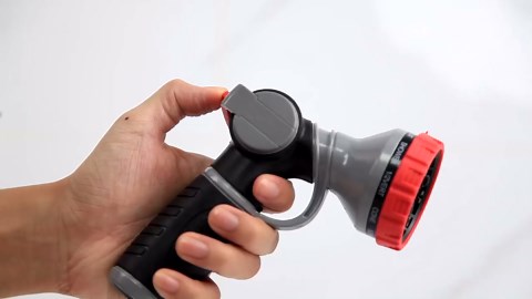 Hose Nozzle,Heavy Duty Metal Garden Hose Nozzles - 10 Spray Patterns Leak-Proof Hose Sprayer Nozzle with Thumb Control, High Pressure Water Hose Nozzle for Watering Plants, Car and Pet