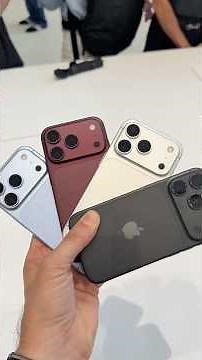 New iPhones! See the MAIN highlights from the Apple Event #iphone18pro #iphoneduo #airpods5