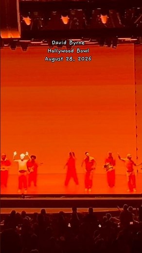HOLLYWOOD BOWL | DAVID BYRNE #concert #davidbyrne #talkingheads #music #2026