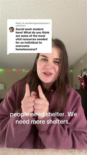 Replying to @wanderingsweatpants thank you for the first question! Good luck on your MSW journey 💓🥳 People need shelter. And adequate shelter at that. But that’s a topic for a different day. Stabilizing documents (ID, birth certificates, ss card) are great things to get as well. Find a safe place to keep them or make copies for the person. They can and will be needed for shelters (yes I know), employment, medical, and other housing and human services programs Basic supplies: handwarmers, water