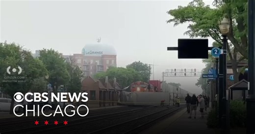 Metra BNSF trains not operating between Westmont, Berwyn after freight train hits semi in LaGrange