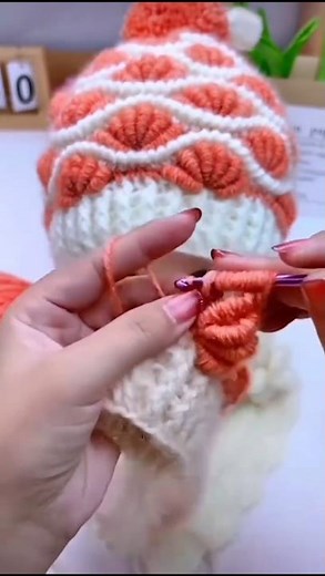 How To Crochet Winter Cap Tom🍓Jerry #shorts #short #viral #crochet #youtubeshorts #craft #art #trend