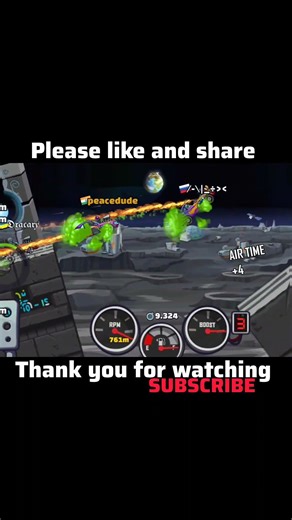 Cloudy Moon Houses | AL | Oganesson | Hill Climb Racing 2