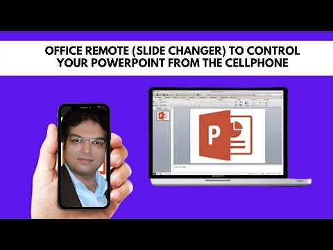 Office Remote (Slide Changer) to control your PowerPoint from the cellphone